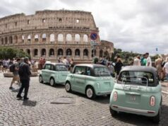 Turismo, con Towns of Italy Group alla scoperta di Roma alla guida di Fiat Topolino