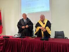 Università : Tirana, Giovanni Migliore è ‘Doctor Honoris causa’