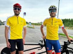 Ciclismo, Lorenzo Bernard: “Pedalo per i bambini e i ragazzi mutilati dalle guerre in tutto il mondo”