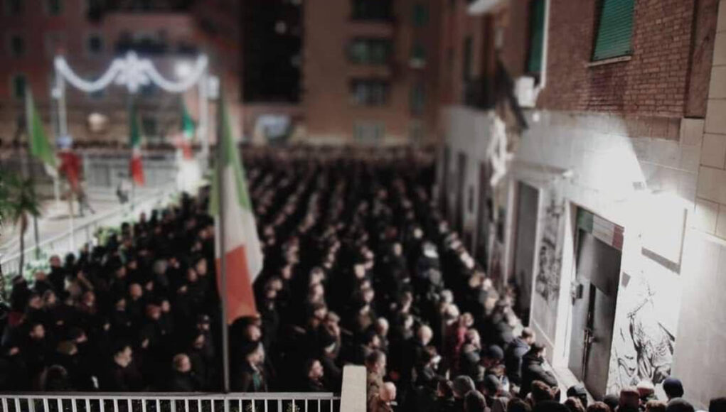 acca larenzia saluto romano acca larenzia saluto romano