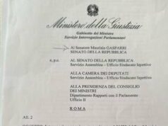 Giustizia, Gasparri: “Ringrazio Nordio per risposte a mie interrogazioni”