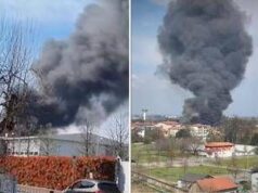 Milano, esplosione alla Perfetti di Lainate: colonna di fumo visibile a chilometri