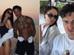 Tony Effe, la fuga romantica con Giulia De Lellis alle Maldive: il selfie di coppia