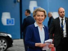 Ue, von der Leyen: “Essere forti per mantenere la pace. Meloni? Positivo rapporto con Trump”