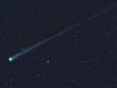 Arriva la ‘cometa del primo maggio’, ecco picco di luminosità di Swan