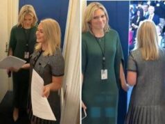 “Gesù, fammi parlare bene”, la preghiera della portavoce di Trump per la conferenza – Video