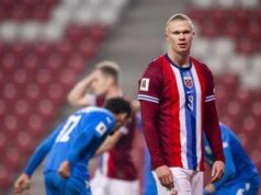 Haaland, infortunio alla caviglia: i tempi di recupero verso la sfida con l’Italia