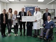 Malattie rare: Sla, consegnata al Centro Nemo di Trento la donazione Aisla