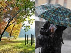 Meteo, Italia spaccata in due per doppio vortice: piogge al Sud, sole al Nord