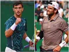 Musetti vince il derby azzurro e vola ai quarti: Berrettini battuto a Montecarlo