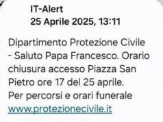 Papa Francesco, IT Alert sui telefoni: stupore e spavento tra i cittadini