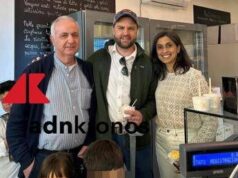 Pausa golosa ai Parioli per Vance, stregato dal gelato al pistacchio di Bronte