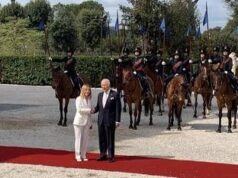 Re Carlo da Giorgia Meloni, l’incontro a Villa Pamphilj