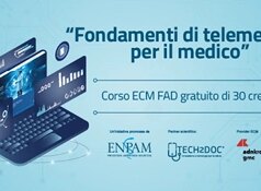 Sanità: telemedicina, Enpam lancia corso Ecm gratuito per medici e dentisti