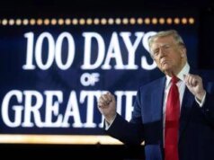 Trump, comizio-show per i primi 100 giorni: “I migliori di sempre, nessun presidente come me”