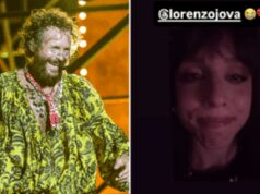 Angelina Mango commossa per la dedica di Jovanotti: “Prendi il tempo che ti serve”