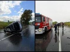 Auto finisce contro un albero e si ribalta sull’Ardeatina: un morto e 4 feriti gravi