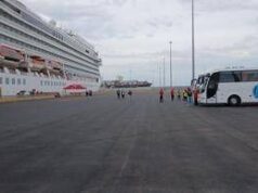 Civitavecchia, oggi per la prima volta nave crociera ormeggiata a Banchina 33