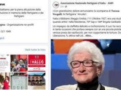 E’ morta Teresa Vergalli, addio alla partigiana ‘Anuska’