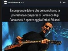 È morto Domenico Canu, il chitarrista dei Planet Funk aveva 66 anni