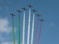 Frecce Tricolori, incidente a Pantelleria: pilota trasportato in ospedale