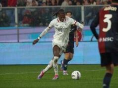 Genoa-Milan 1-2, rete di Leao e autogol di Frendrup