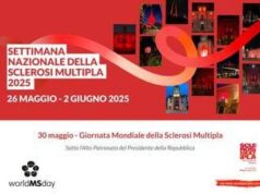 Giornata mondiale sclerosi multipla numero 25, l’Italia si tinge di rosso