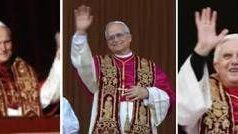 Leone XIV, Papa Prevost con la stola di Giovanni Paolo II e Benedetto XVI