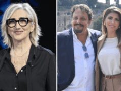 Lunetta Savino: “Peggior baciatore? Brignano”. La replica piccata di Flora Canto