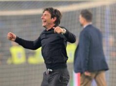 Napoli, De Laurentiis: “Andremo dal Papa. Futuro di Conte? State sereni”