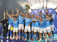 Napoli, festa scudetto con sfottò… all’Inter: il video negli spogliatoi è virale