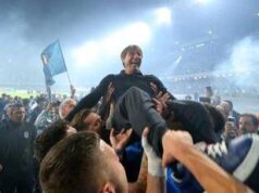 Napoli, festa scudetto: lunedì sfilata con bus scoperto per salutare i tifosi