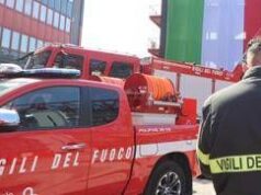 Ostia, in fiamme la cucina dello stabilimento balneare ‘La Marinella’