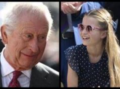 Re Carlo e la nipote Charlotte, è la figlia che avrebbe voluto
