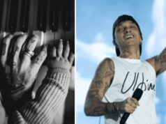 Ultimo suona il pianoforte con il figlio Enea, il tenero scatto social