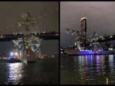 Usa, nave scuola della Marina messicana contro il ponte di Brooklyn: 2 morti e 19 feriti – Video