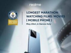 realme GT 7 conquista il Guinness World Record: 24 ore di film in streaming