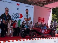 Al via la 1000 miglia 2025