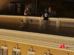 Allarme a Roma, due giovani sul cornicione in pieno centro