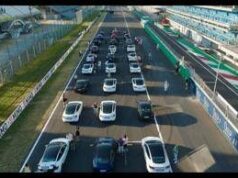 Automobilismo, oltre 100 Tesla a Monza in griglia di partenza per il primo Light Show su circuito F1
