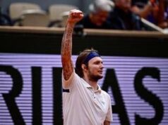 Bublik come Lehecka e Ruud, vince un game con Sinner ed esulta