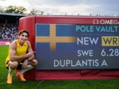 Diamond League, il solito Duplantis: a Stoccolma altro record del mondo nell’asta