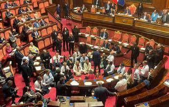 Dl sicurezza, ok con fiducia: in Senato è quasi rissa