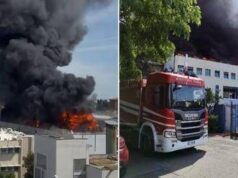 Incendio all’Università della Tuscia, in fiamme la facoltà di Agraria – Video
