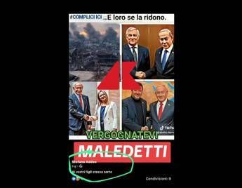 Minacce social a figlia Meloni, altro che “gesto d’impulso”: Addeo aveva già postato contro figli vicepremier