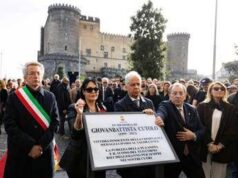 Napoli, deturpata la targa per Giogiò. La mamma: “Avevo denunciato videochiamate killer dal carcere”