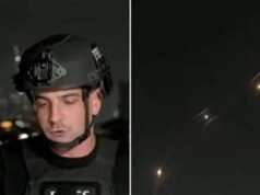 “Piovono missili”, il giornalista e l’attacco su Tel Aviv – Video