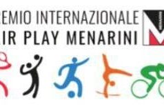 Sport, Premio Fair Play Menarini l’11 giugno al Coni con tre giovani esempi di etica sportiva