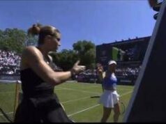 Tensione al Wta di Amburgo, lite sottorete tra Sakkari e Putintseva – Video