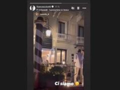 Totti e Noemi a Venezia, coincidenza o invito vip dai Bezos?
